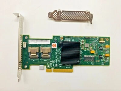 LSI 6Gbps SAS SATA P20 9240-8i FW:P20 LSI IT Mode ZFS FreeNAS unRAID US - Image 1 of 4