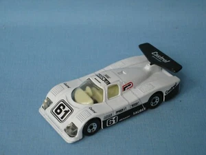 Matchbox Sauber Group C Racer White Castrol 61 Toy Racing Car Boxed 70mm Le Mans - Picture 1 of 4