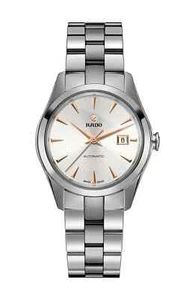 Rado Womens Hyperchrome White Dial Rose-Gold Stainless Steel Ceramic Sapphire - Picture 1 of 12