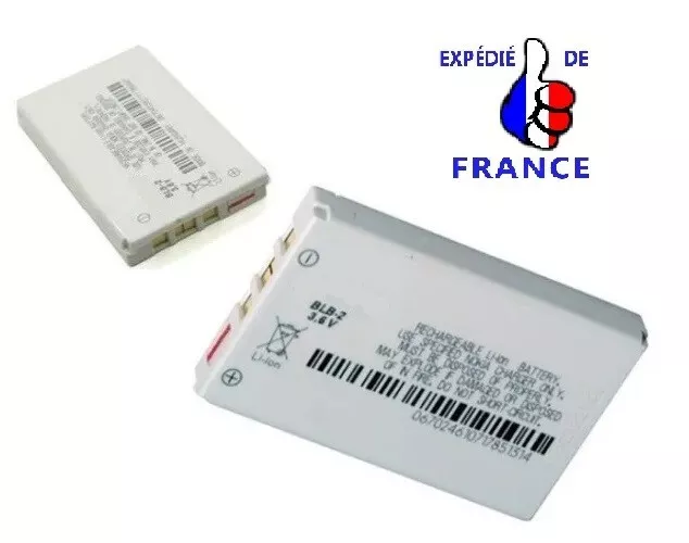 Batterie pour Nokia Blb-2 BLB2 pour 5210 6510 7650 8210 8250 8270 8310 8910 accu - Imagen 1 de 1