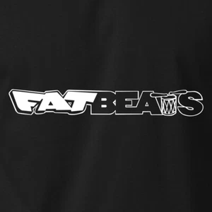 Camiseta FAT BEATS Vintage Hip Hop Banda de Bateristas Baile NY WU S-6XL 100% Algodón Camiseta - Imagen 1 de 14