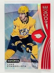 Luke Evangelista 2023-24 Upper Deck Synergy Red RC #85 Nashville - Bild 1 von 3