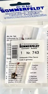 Sommerfeldt 743 TT Einholmstromabnehmer (Paar) NEUWARE - Bild 1 von 1
