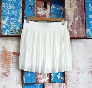 Mujer Sin Límites Malla Plisada Skort Ropa Activa Pull On S, XXL Blanco NUEVO - Imagen 1 de 10