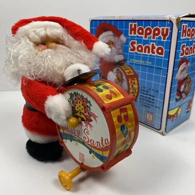 Juguete musical a batería Happy Santa Drummer de colección #8303G Hong DA trabajo parcial Foto 1 de 4