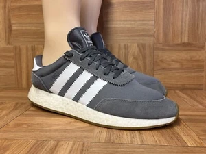 RARE🔥 Size 12 - Adidas Originals Iniki I-5923 Wolf Gray Sneakers D97345 Men's - Picture 1 of 10