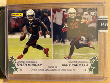 2019 INSTANT CARDS DUEL RC #94 KYLER MURRAY/ANDY ISABELLA /10---FS