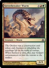 Guildpact Streetbreaker Wurm x4 Magic The Gathering NM