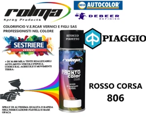 PIAGGIO ROSSO CORSA 806 LUCIDO SPRAY 400ML - Imagen 1 de 3