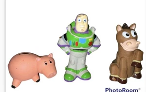 TOY STORY Disney Pixar Bath Toy Set bathtime playset - Buzzy hamm bullseye - Picture 1 of 3