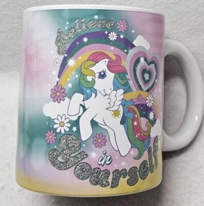 My Little Pony Believe In Yourself Glitter 20 Oz Coffee Mug - Picture 1 of 4