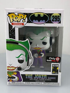 Funko POP! Heroes DC Comics Batman The Joker Gamer #295 Vinyl Figure DAMAGED