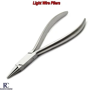 Alicates de doblado de alambre ligero de ortodoncia dental alicates formadores de bucle de pico de pájaro - Imagen 1 de 4