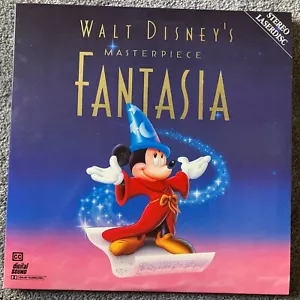 Walt Disney's Masterpiece Fantasia Laserdisc CAV 1991 Walt Disney Home Video - Picture 1 of 7