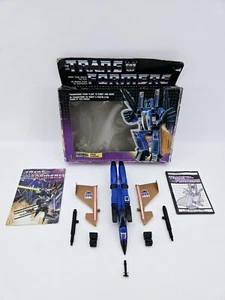 Dirge 1985 G1 TRANSFORMERS Vintage 100% COMPLETE CANADIAN BOX INSTRUCTIONS AUTH - Picture 1 of 15