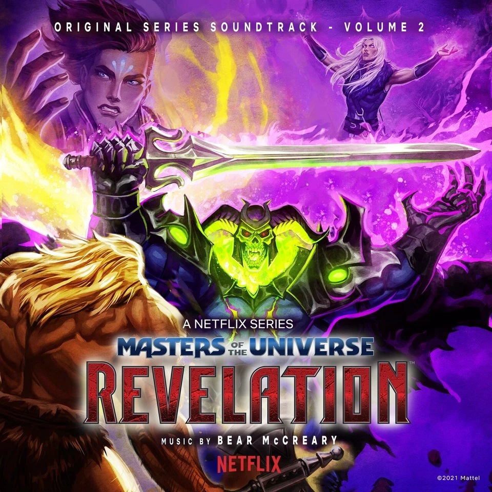 MASTERS OF THE UNIVERSE REVELATION BEAR MCCREARY ORIGINAL SOUNDTRACK VOLUME 2 CD - Image 1 of 1