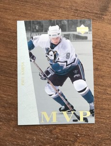 Paul Kariya 1996-97 Upper Deck Collector's Choice MVP UD10 Mighty Ducks HOF