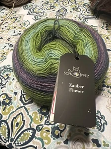 1 - Schoppel “Zauber Flower” 100% Merino Wool Yarn #2170 150g Skein - Picture 1 of 5