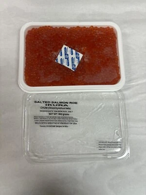 Wild Alaskan Salmon Red Keta Caviar, Alaskan, Chum , Красная Икра Лосося 2x 500g