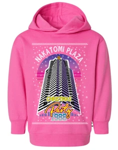 Retro Nakatomi Plaza 1988 Holiday Party Toddler Pullover Fleece Hoodie - Picture 1 of 7