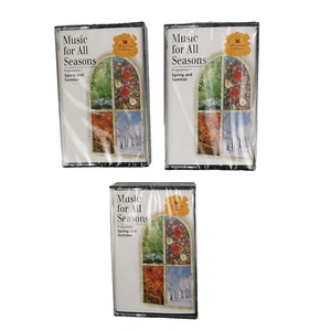 Various - Reader's Digest - Music For All Seasons Cassette Tape Bundle x 3, NEW! - Picture 1 of 6