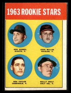 1963 Topps Baseball #208 Rookie Stars - EX #5156 - Picture 1 of 2