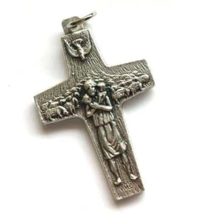 Authentic Vedele Pope Francis Pectoral Cross - Crucifix - Blessed By Pope - Picture 1 of 4