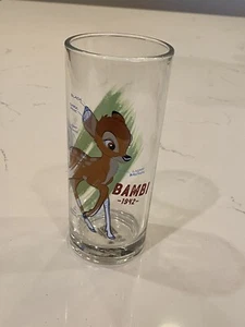 Disney Parks Glass Cup Bambi - Picture 1 of 2