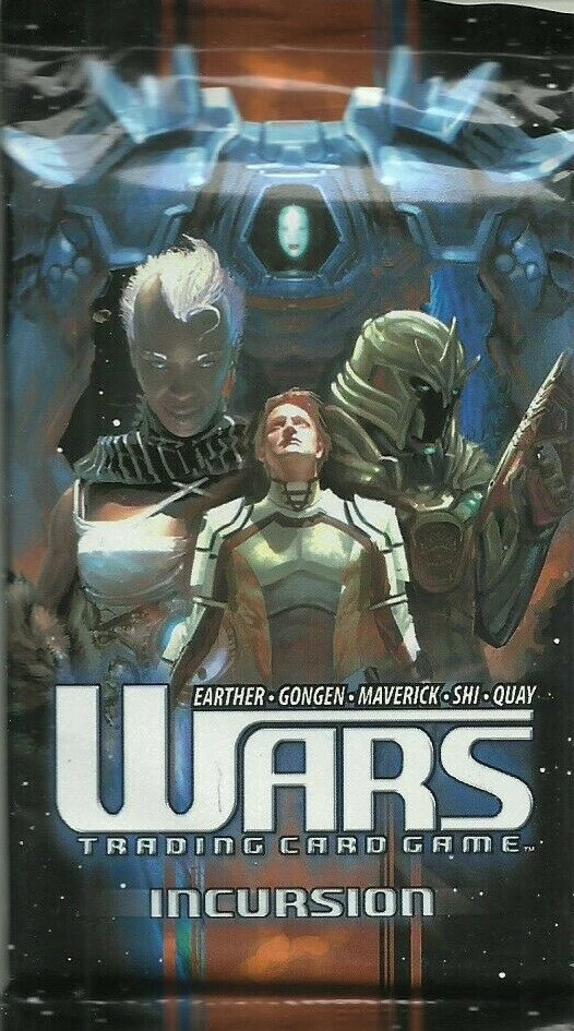 WARS CCG/TCG - INCURSION BOOSTER PACK - Image 1 of 1