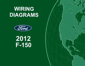 2012 Ford F-150 Truck Wiring Diagrams Schematics Drawings Color Codes Factory - Picture 1 of 1
