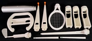 Nintendo Wii Sports Play Accessories Set 12 pcs i-con Golf Tennis Fishing - Picture 1 of 1