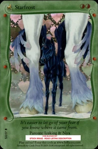 (bs-BABY-S32) S32/37 STARFROST Bella Sara BABY BELLA SERIES Foil/Shiny Card - Picture 1 of 6