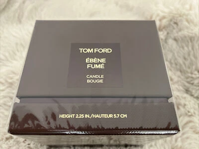 Tom Ford Ebene Fume Candle Bougie Height 2.25 In / 5.7 cm New And Sealed - Image 1 of 3