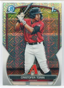 Christofer Torin Bowman Chrome 2023 Mojo Refractor Card Arizona Diamondbacks - Picture 1 of 2