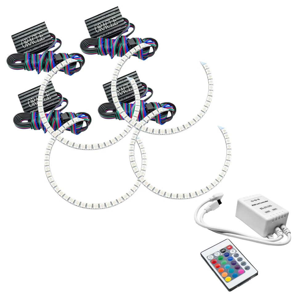 LED Halo Headlights Factory Surface Add On Custom Lights ColorSHIFT 2214-504 - Image 1 of 4