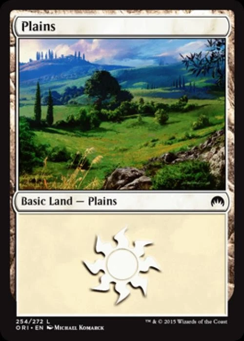 Plains (254) - Light Play MTG Magic Origins - Image 1 of 1