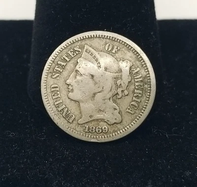 1869 Three Cent Nickel #4610 - Image 1 of 2