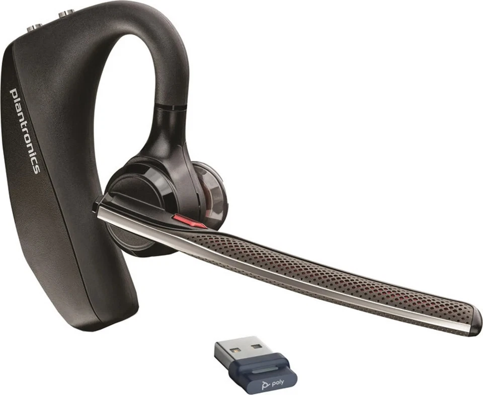 Poly - Voyager 5200 UC (Plantronics) - Bluetooth In-Era Headset + BT700 - Bild 1 von 4
