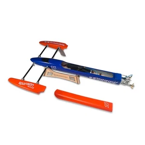 TFL 1128 ARTR RC Electric Boat Fiberclass Blue Arrow Outrigger Speed Model - Picture 1 of 8