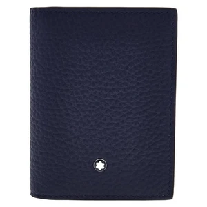 Montblanc Kartenetui Midnight Blue Grain Leather 220040 - Bild 1 von 4