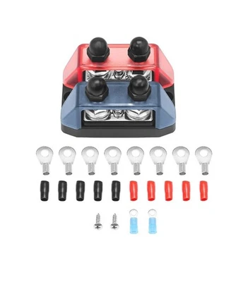 Recoil DS21-516 2 x 5/16” Studs 1 x #8 Screw Terminals Power Distribution Block - Image 1 of 4