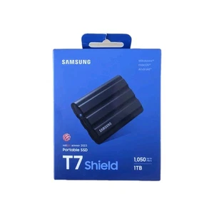 Disque dur externe SSD portable Samsung T7 Shield 1 To noir - NEUF & SCELLÉ - Photo 1/15