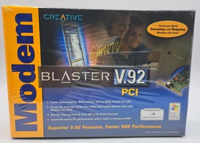 Creative Modem Blaster v.92 PCI NIB Sealed - Image 1 of 4