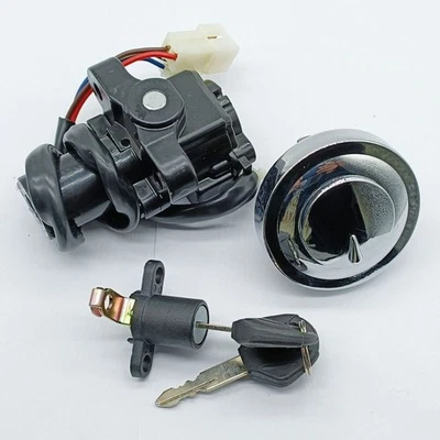 Interruptor de encendido bloqueo tapa de gas juego bloqueo para Yamaha XVS950 Midnight Star 2009-2012 Foto 1 de 4