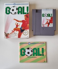NES GOAL ORIGINAL NINTENDO VIDEO GAME, BOX , MANUAL UK