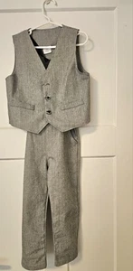2 Piece Grey Suit Outfit Size 4-5 - Picture 1 of 1