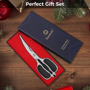 Sunnecko Premium 9 Zoll Küchenschere gebogen strapazierfähig Küchenschere - Bild 1 von 3