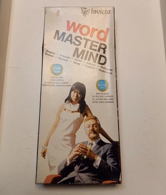 Vintage Invicta Word Master Mind Mastermind Game - New Improved - Image 1 of 2