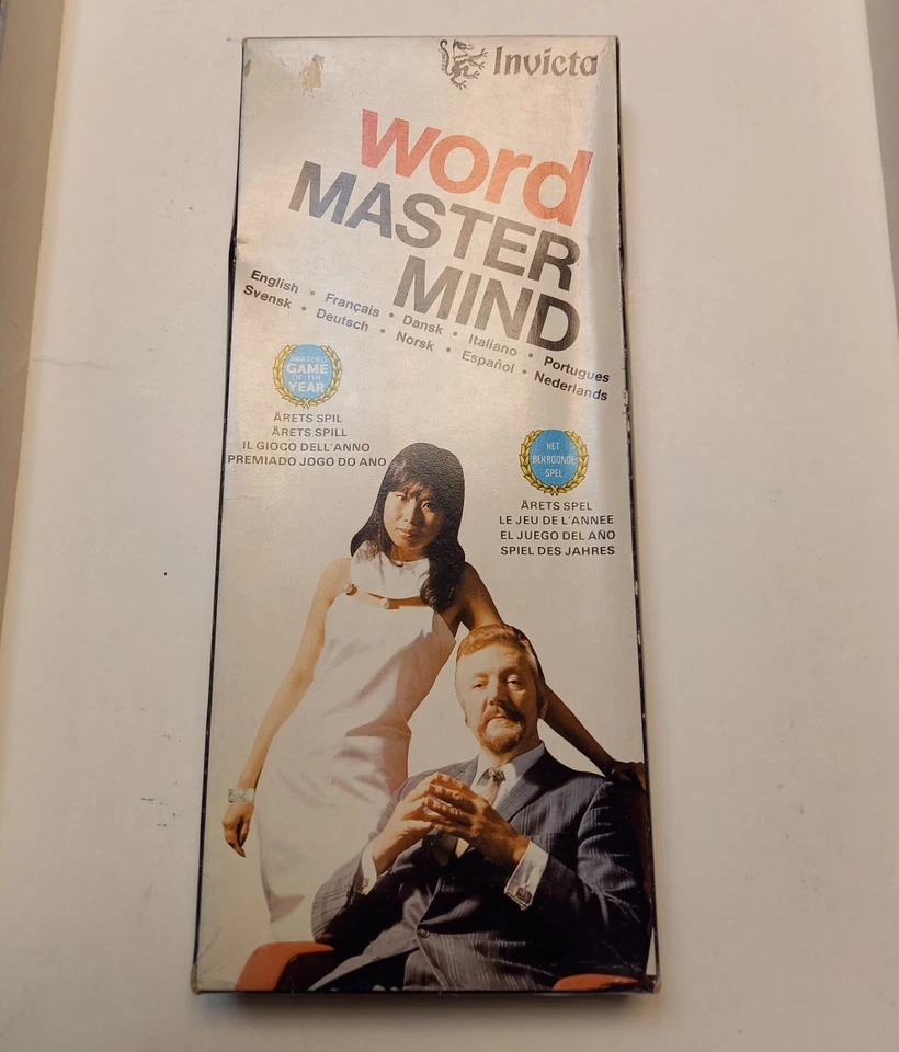 Vintage Invicta Word Master Mind Mastermind Game - New Improved - Image 1 of 2