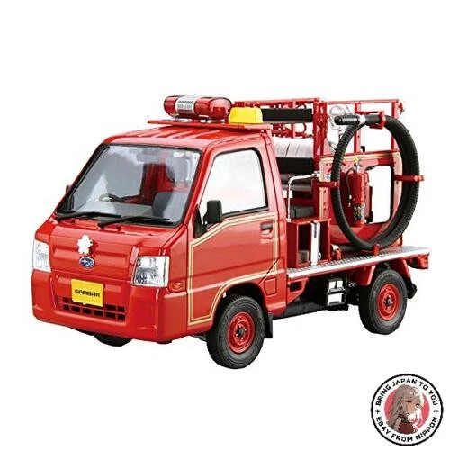 NUOVO kit scala 1/24 Aoshima 57940 The Model Car 119 Subaru TT2 Sambar Fire E... - Immagine 1 di 1